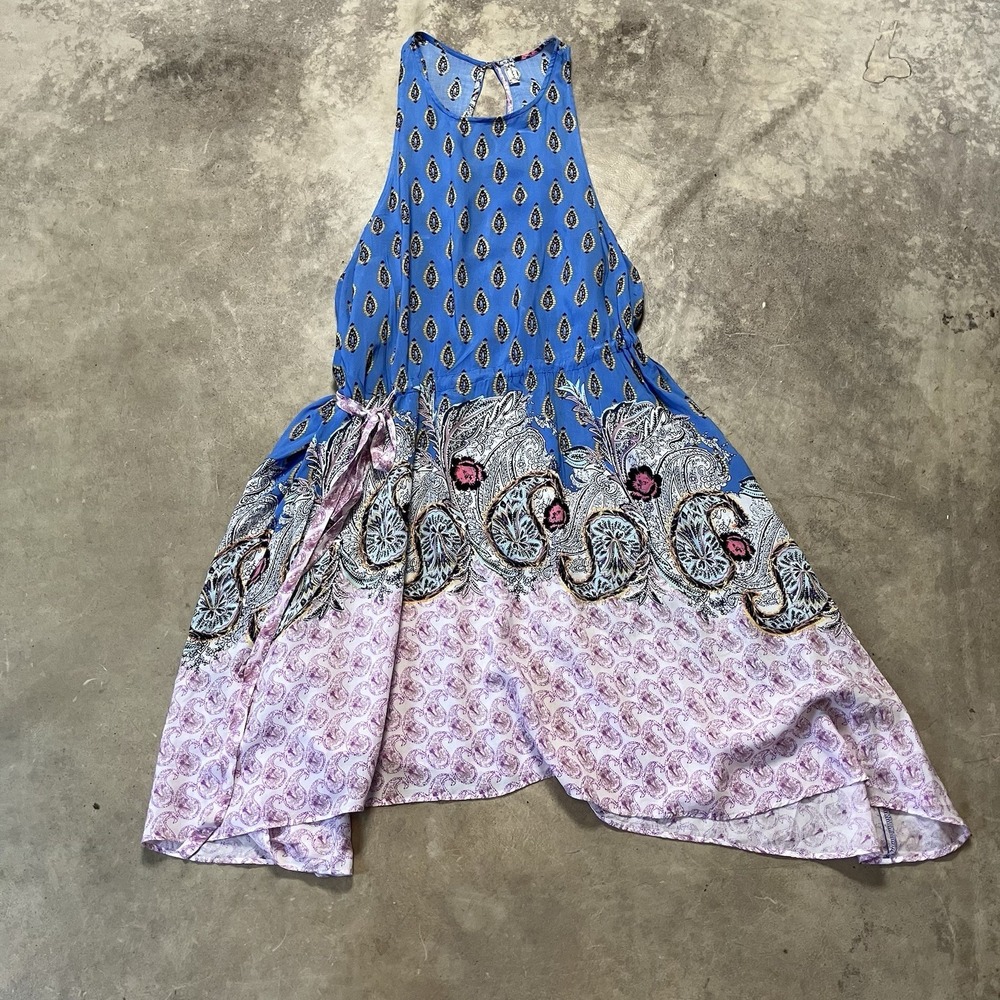 Free People Intimately Dress Womens Size S Rendezvous Playful Boho Asymmetrical